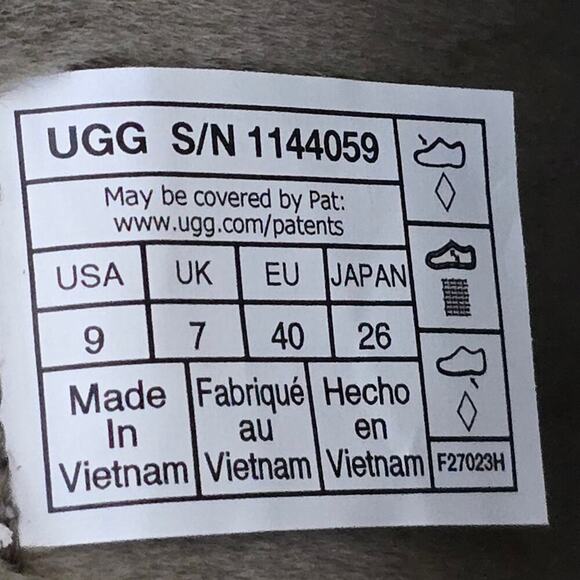 UGG BURNT OLIVE CLASSIC BRELLAH MINI WATERPROOF RAIN BOOTS Women's Size 9 New - Picture 10 of 11